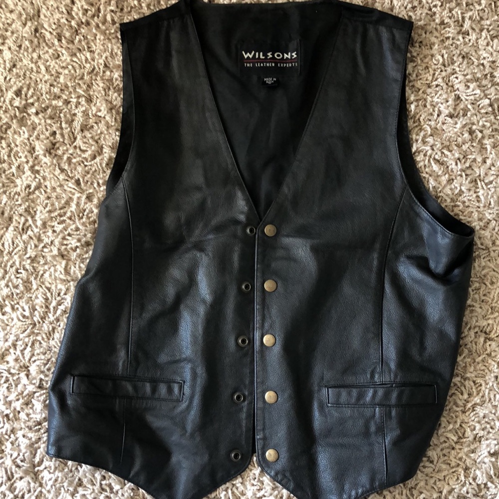 Leather Vest